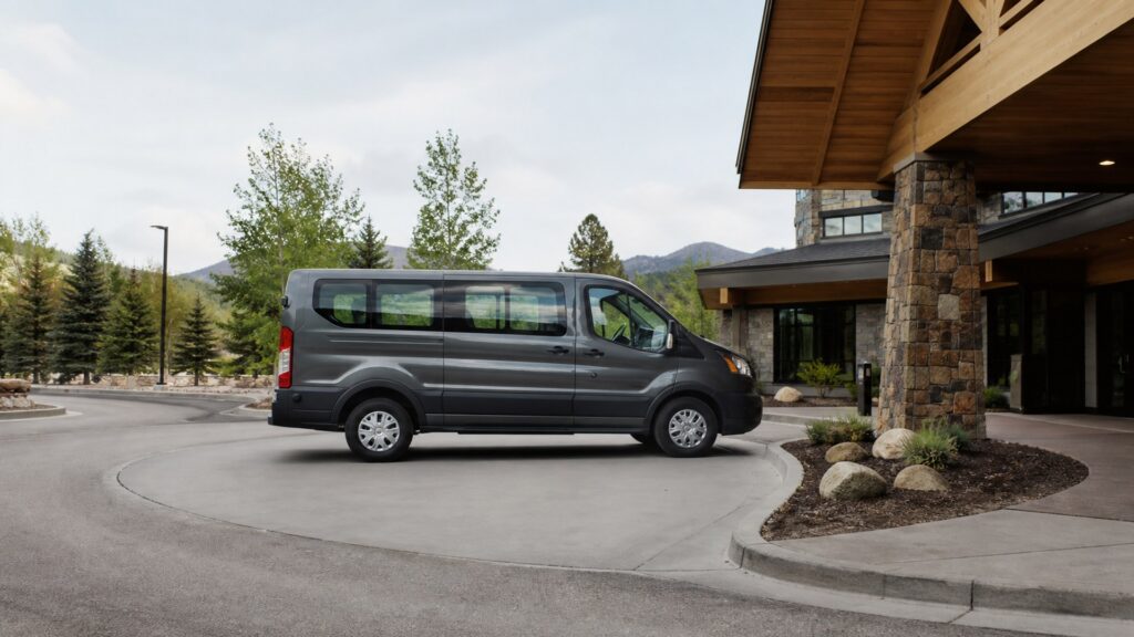 passenger vans shopping setup for test drive priorities with practical vehicle-focused details
