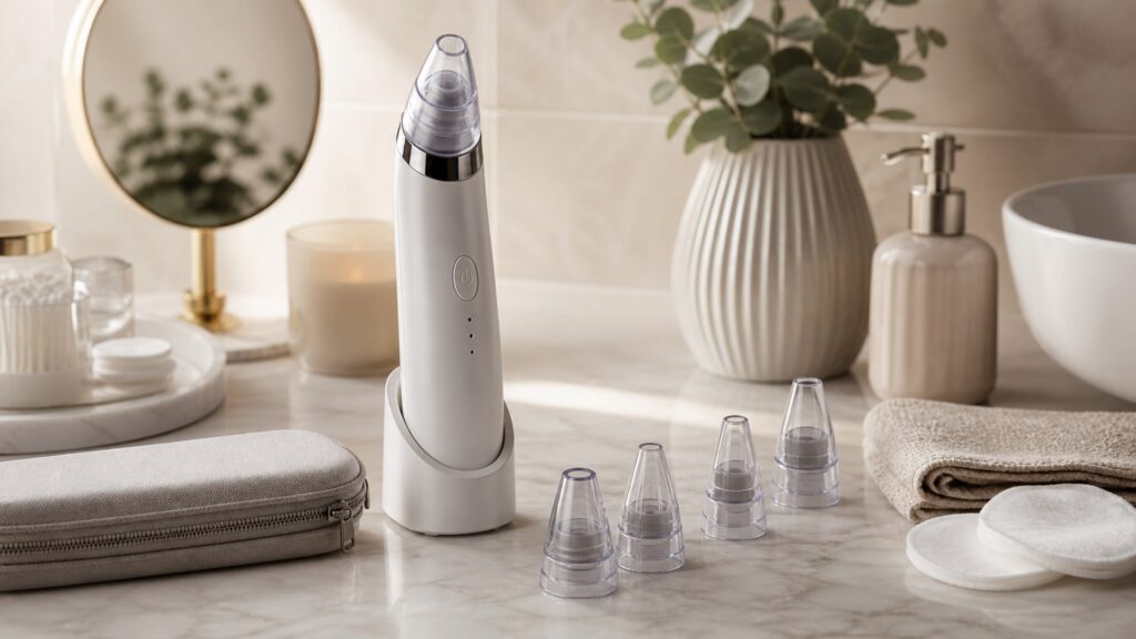 Unbranded pore vacuum devices arranged for a facial treatment devices safety and settings buying guide