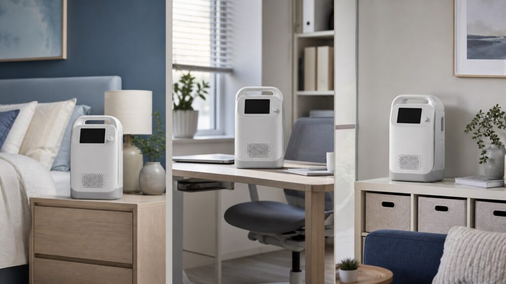 Unbranded portable oxygen concentrators products arranged for a careful buying comparison