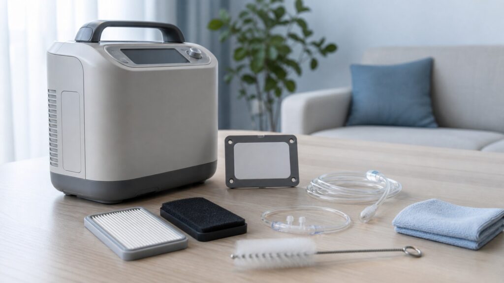 Unbranded portable oxygen concentrators products arranged for a careful buying comparison