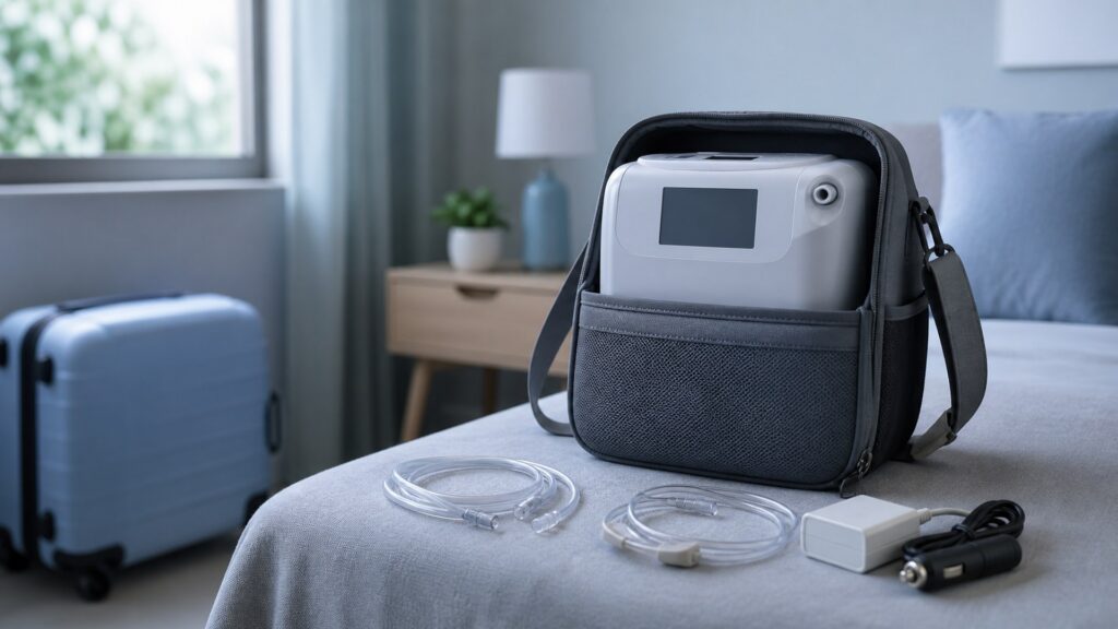 Unbranded portable oxygen concentrators products arranged for a careful buying comparison