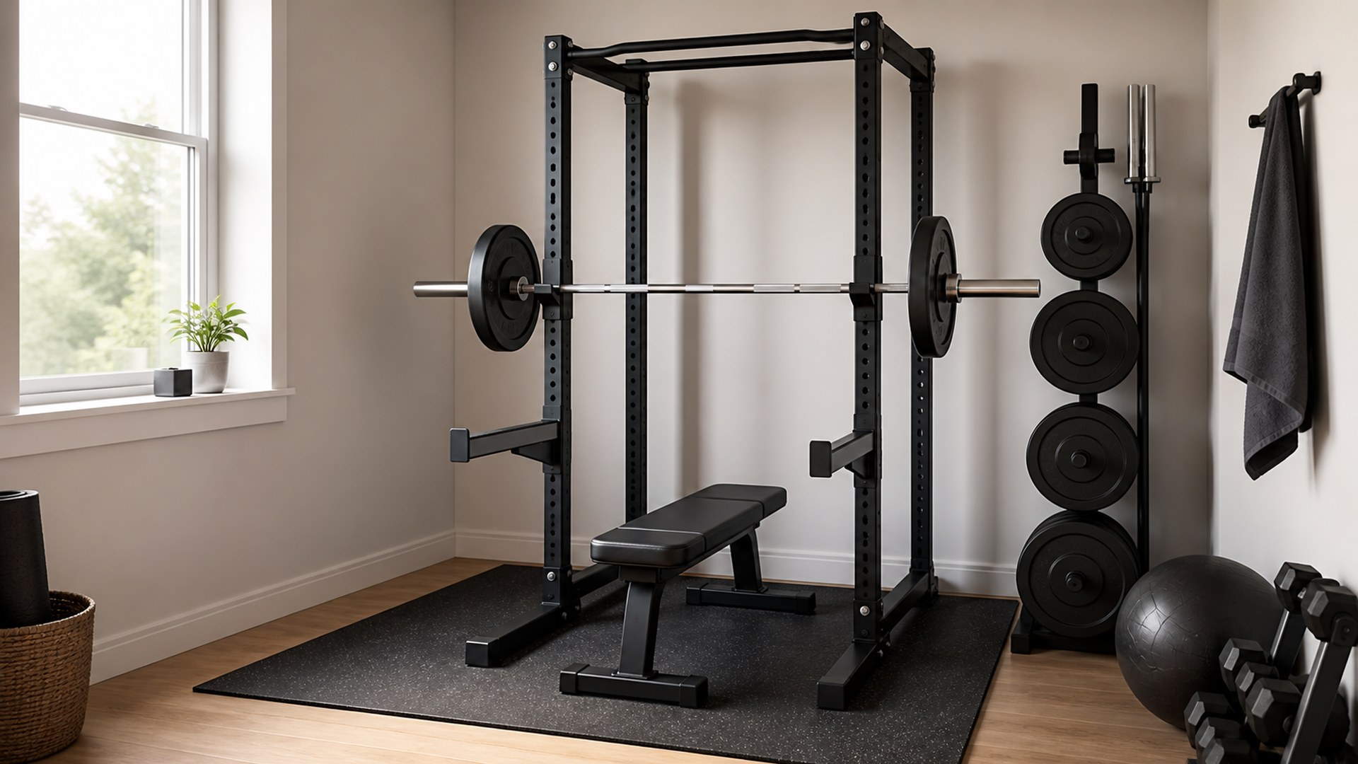 How to Choose Power Racks & Squat Racks for Small Home Gyms