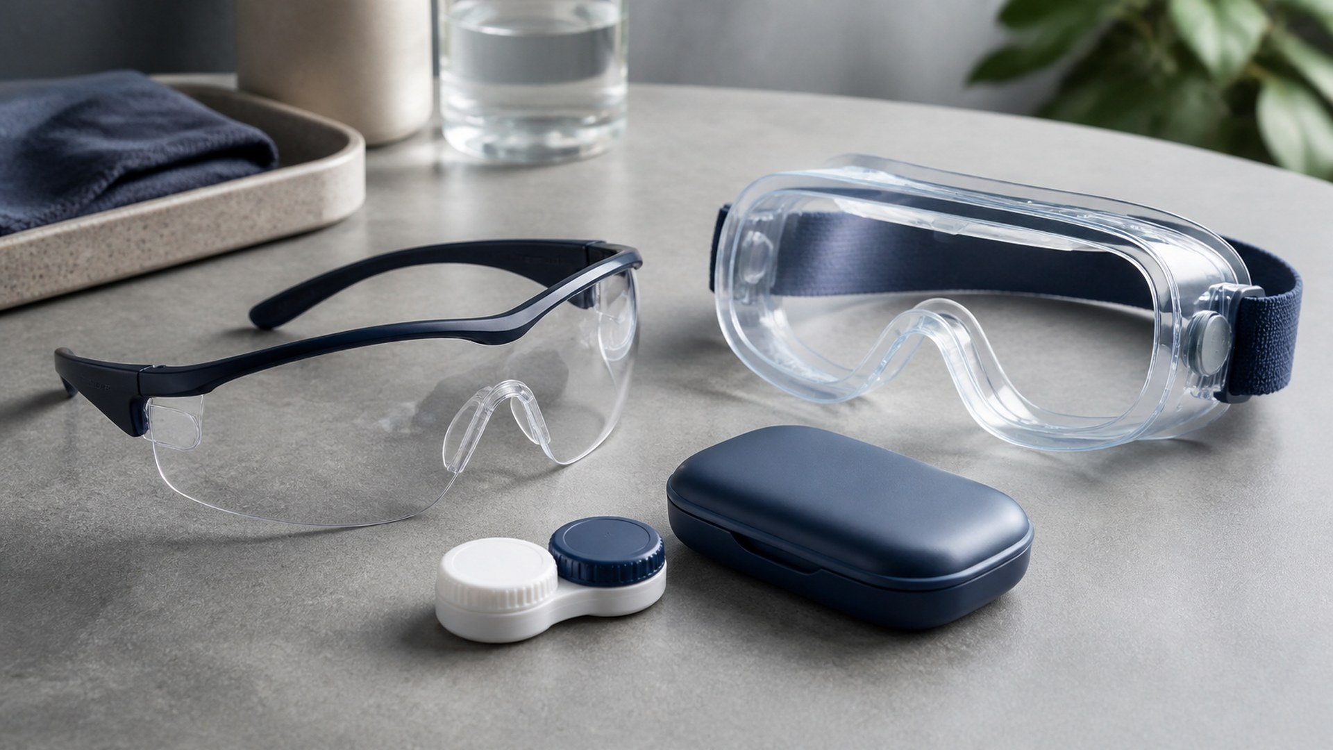 How to Choose Protective Eyewear for Contact Lens Routines