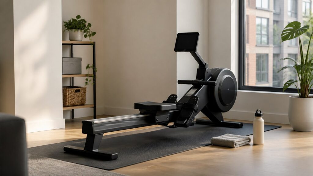rowing machines for small spaces arranged in a practical buyer guide scene