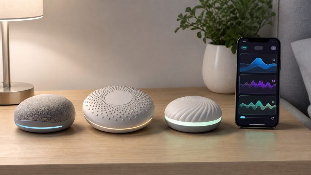 Unbranded sensory relaxation devices products arranged for a careful buying comparison