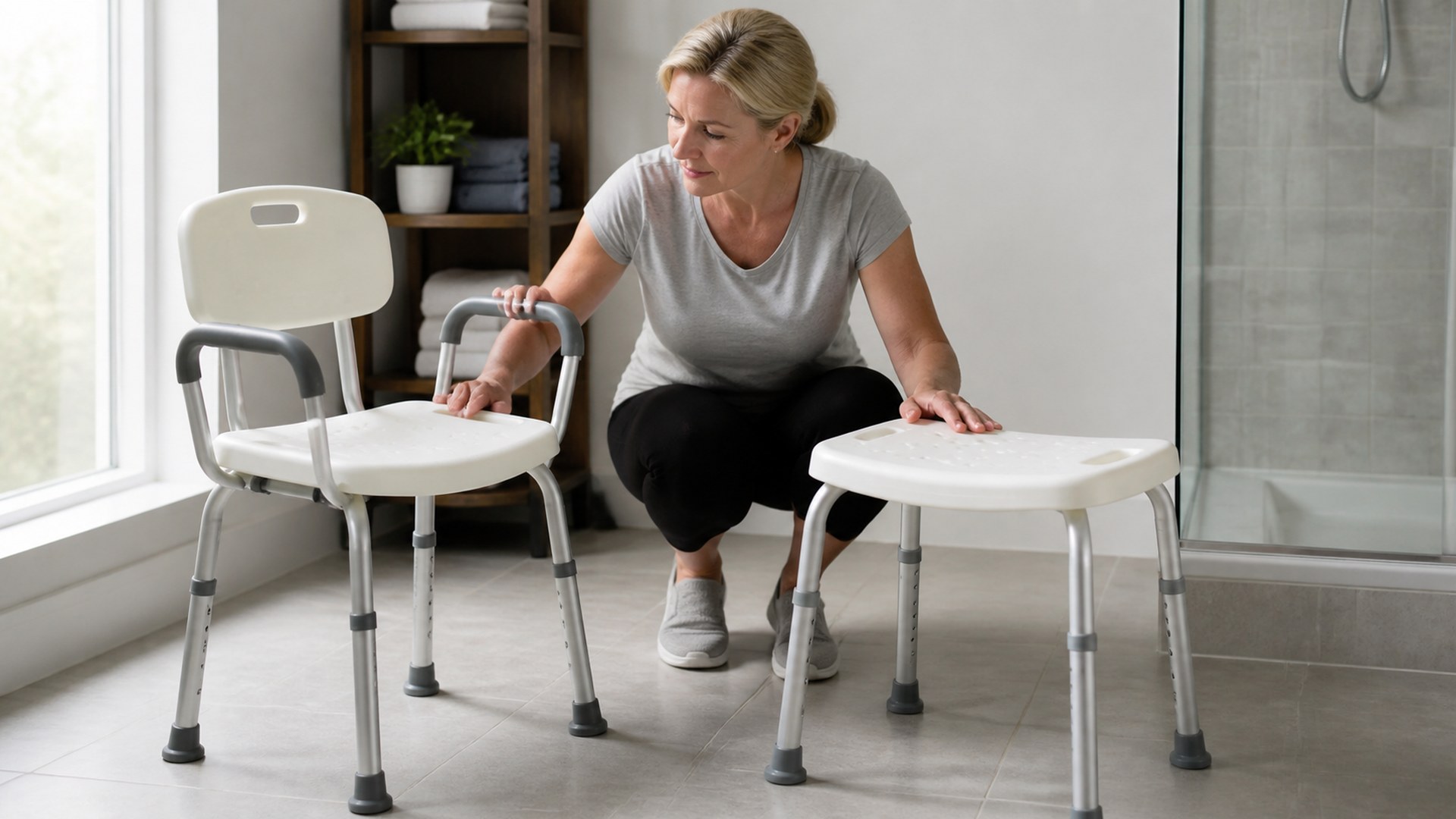 How to Choose Shower Chairs for Daily Living Support Support Needs
