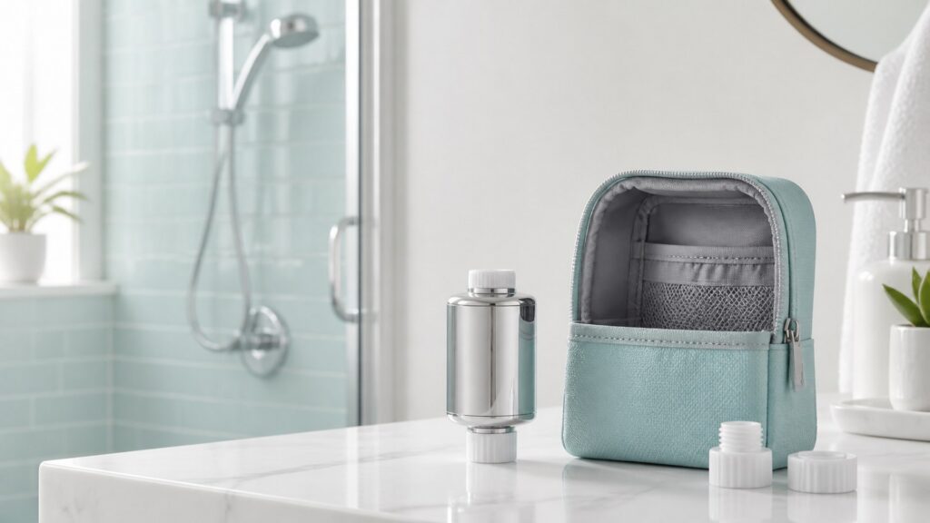 Unbranded shower water filters products arranged for a careful buying comparison