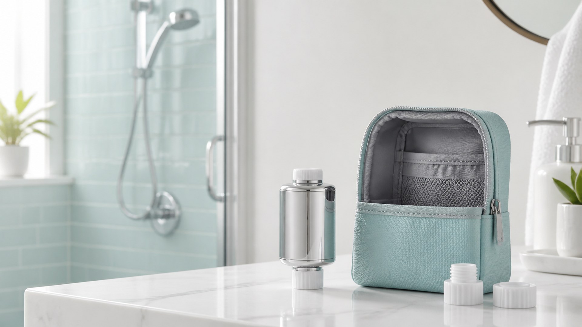 How to Choose Shower Water Filters for Travel and Small-Space Use