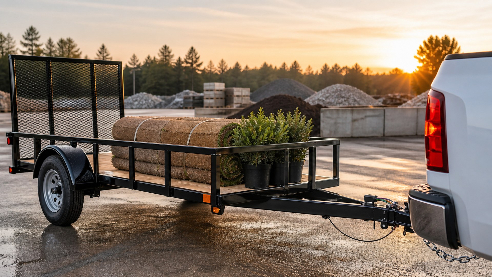 How to Choose Single Axle Utility Trailers for Trailer Wiring and Braking