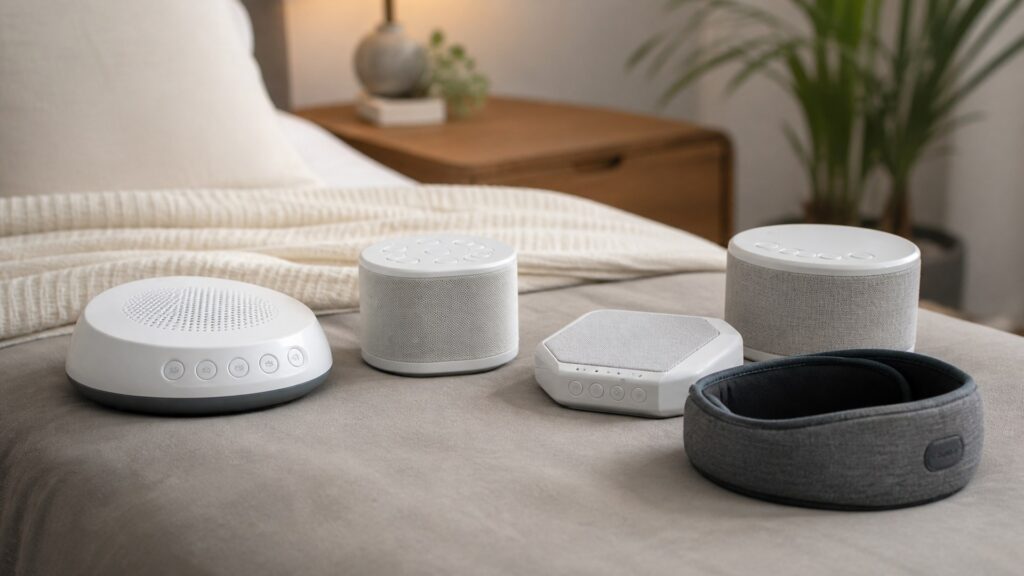 Unbranded sleep audio devices products arranged for a careful buying comparison