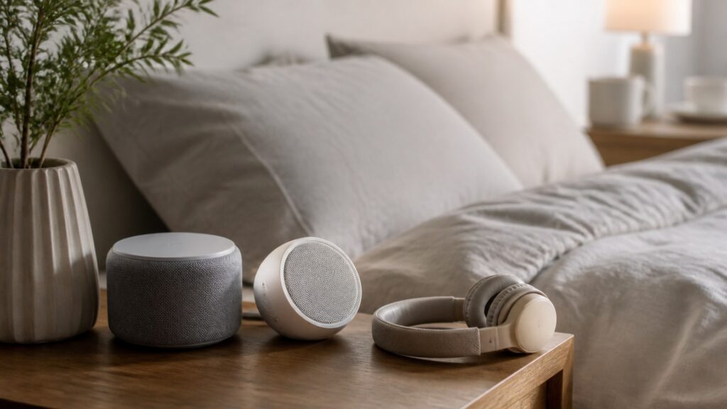 Unbranded sleep audio devices products arranged for a careful buying comparison