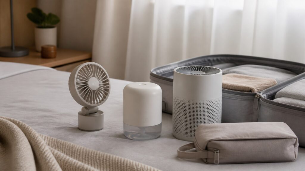 Unbranded sleep environment devices products arranged for a careful buying comparison