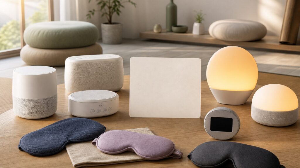 Unbranded sleep & relaxation devices products arranged for a careful buying comparison