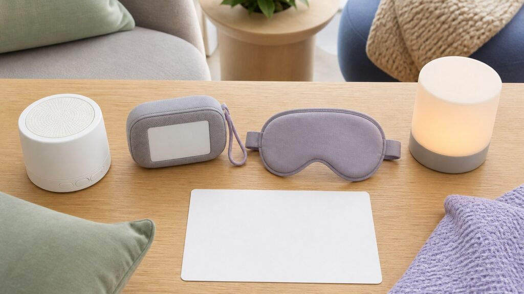 Unbranded sleep & relaxation devices products arranged for a careful buying comparison