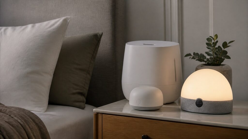 Unbranded sleep therapy devices products arranged for a careful buying comparison