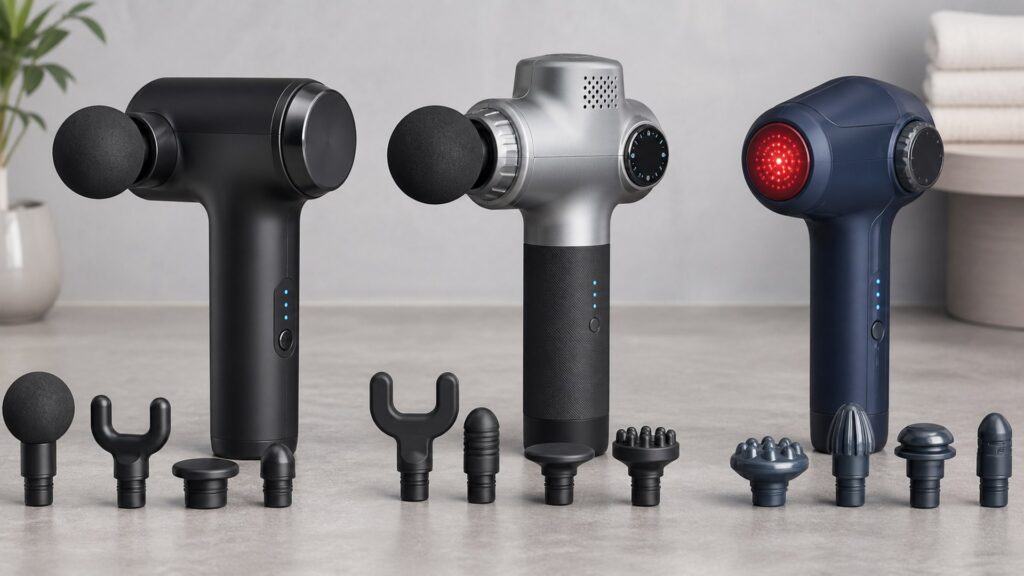 Unbranded stress relief massagers products arranged for a careful buying comparison