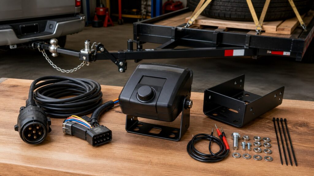trailer brake controllers shopping setup for trailer accessories load planning with practical vehicle-focused details