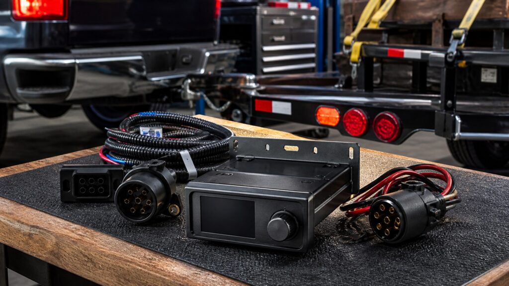 trailer brake controllers shopping setup for trailer wiring and braking with practical vehicle-focused details