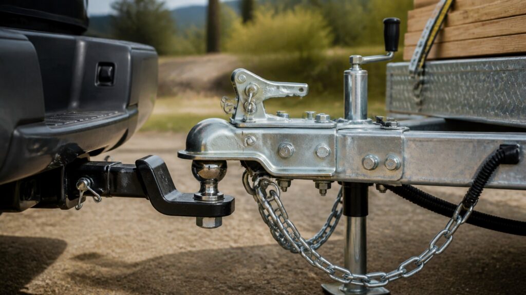 trailer couplers shopping setup for hitch class and payload limits with practical vehicle-focused details
