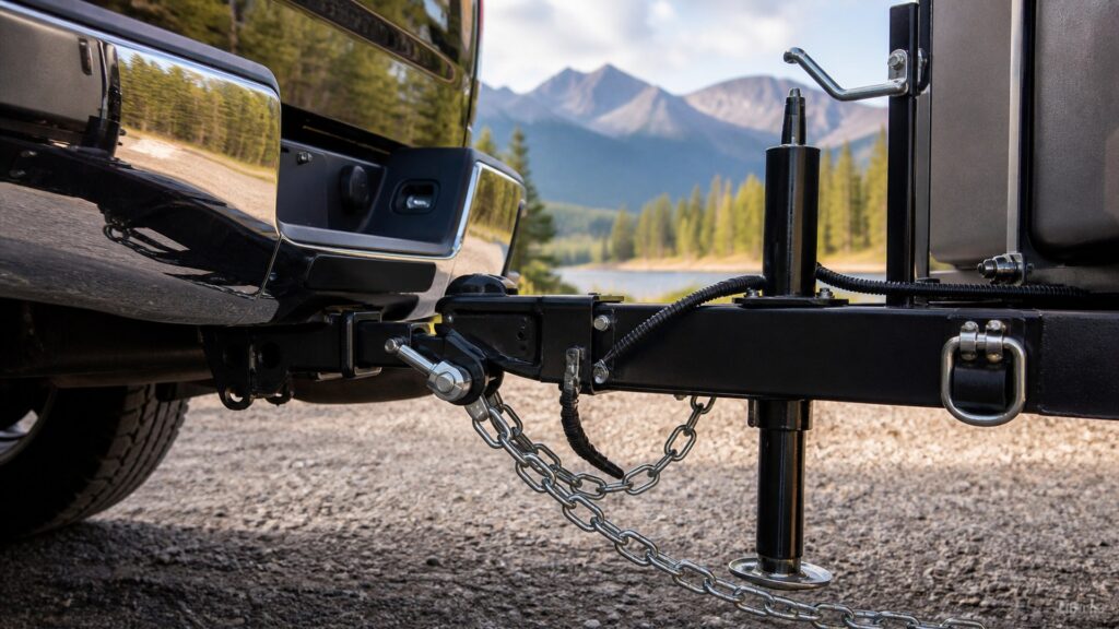 trailer hitch locks shopping setup for hitch class and payload limits with practical vehicle-focused details