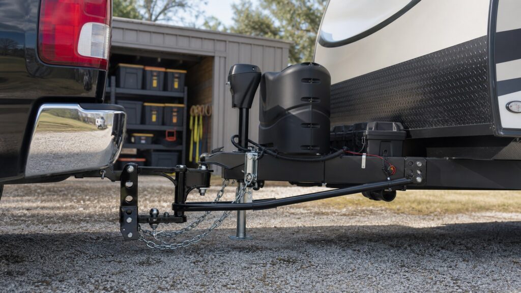 weight distribution hitches shopping setup for cargo security and storage with practical vehicle-focused details