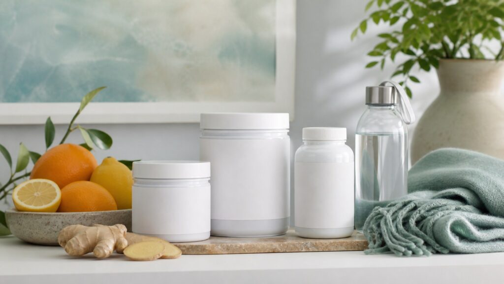 Unbranded weight management supplements products arranged for a careful buying comparison