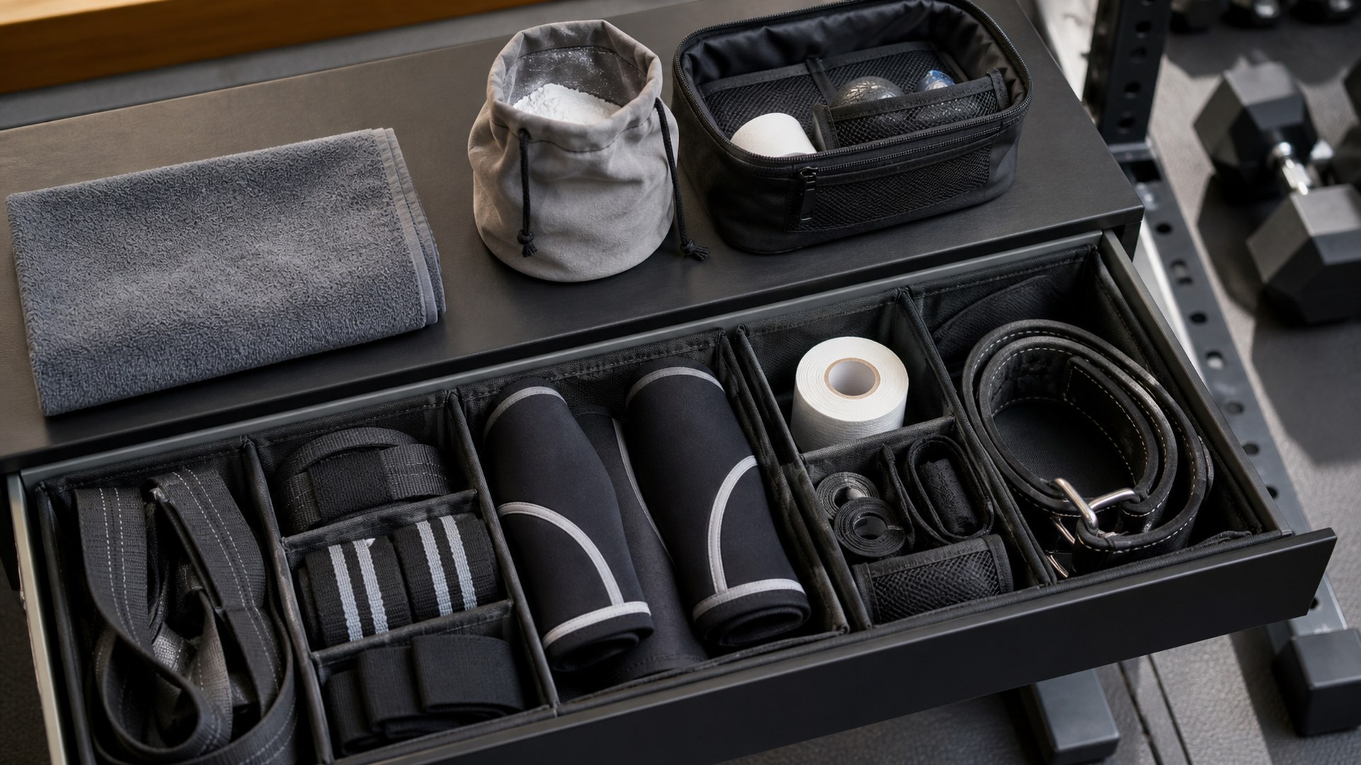How to Choose Weightlifting Accessories for Organization