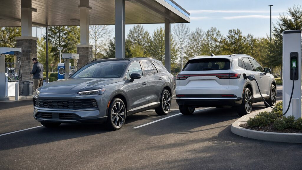 hybrid suvs shopping setup for fuel, charging, and operating costs with practical vehicle-focused details