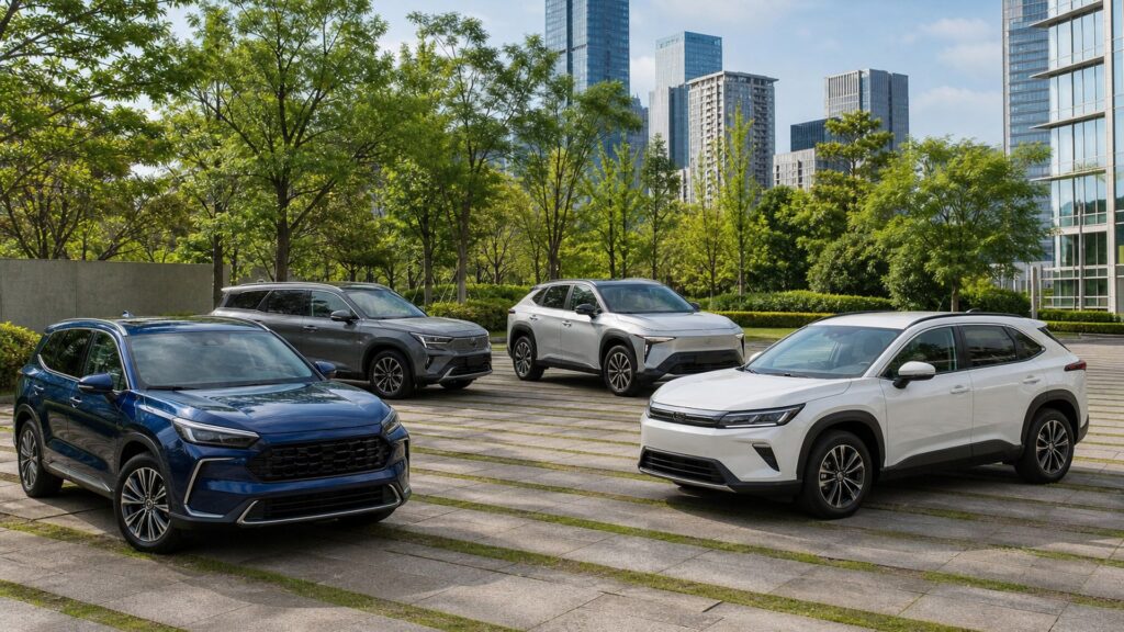 hybrid suvs shopping setup for overall selection with practical vehicle-focused details