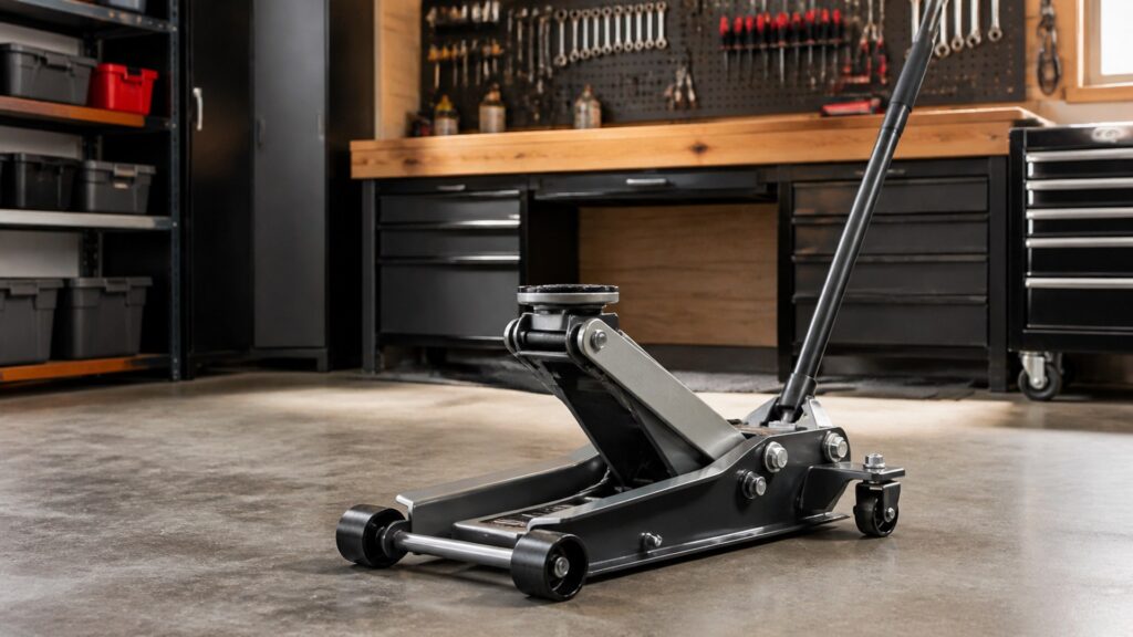 hydraulic floor jacks shopping setup for home garage workflows with practical vehicle-focused details
