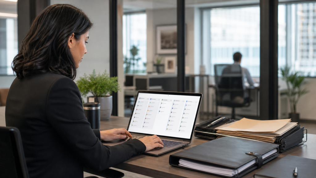 Ultra photorealistic applicant tracking systems hero image for iCIMS Talent Cloud Review: Performance, Pros, and Cons