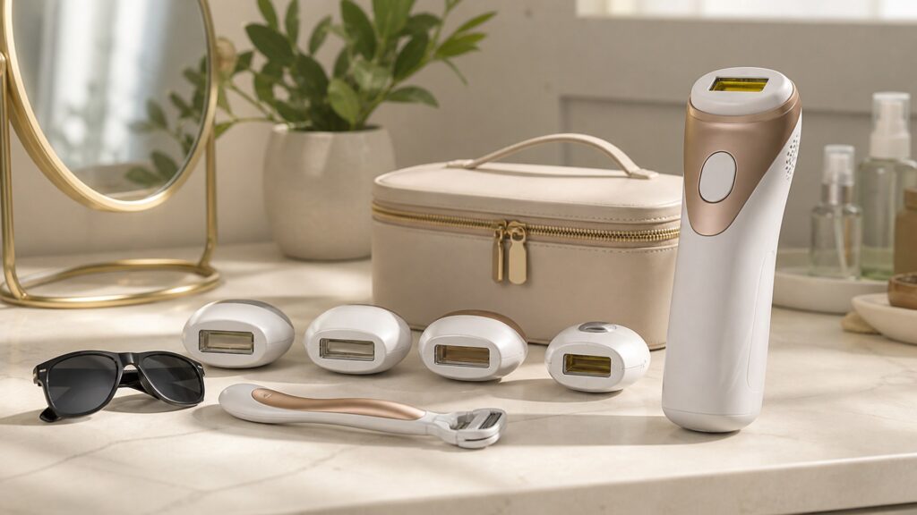 Unbranded ipl hair removal devices arranged for a at-home treatment goals buying guide