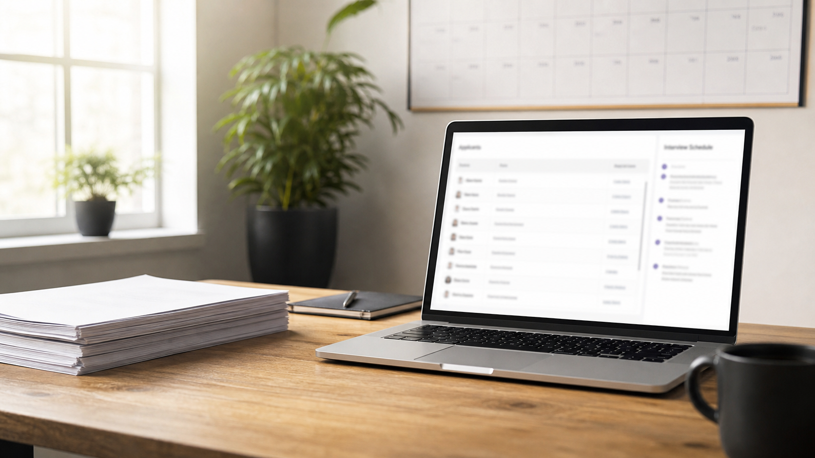 Ultra photorealistic recruiting software hero image for JazzHR Review: Performance, Pros, and Cons