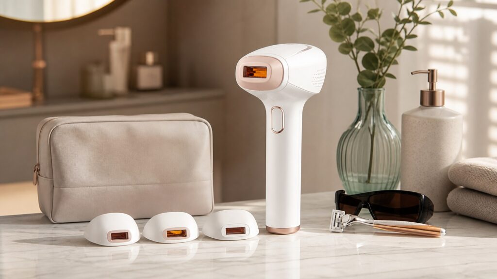 Unbranded laser hair removal devices arranged for a at-home treatment goals buying guide