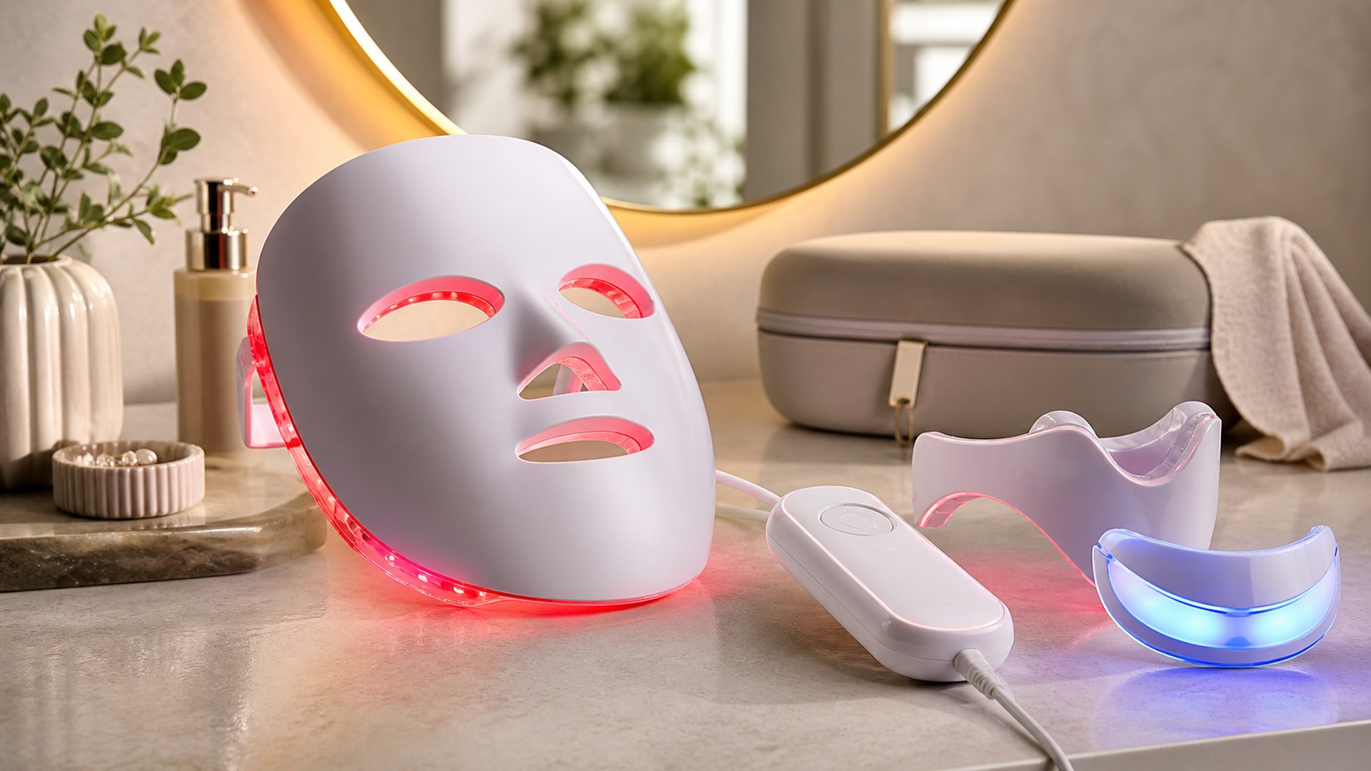 LED Face Masks Buying Guide for Device Features and Attachments