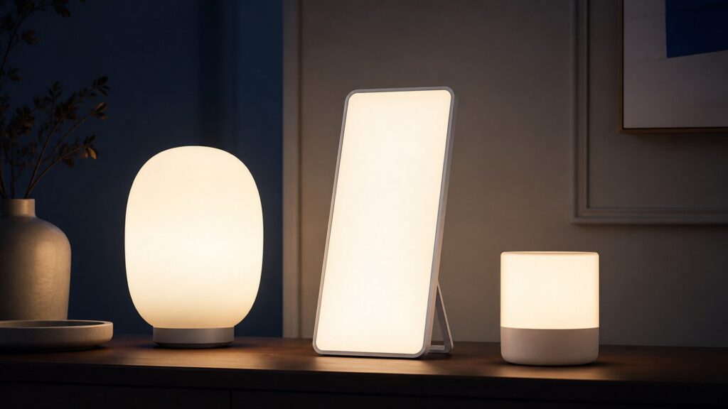 Unbranded light therapy lamps products arranged for a careful buying comparison