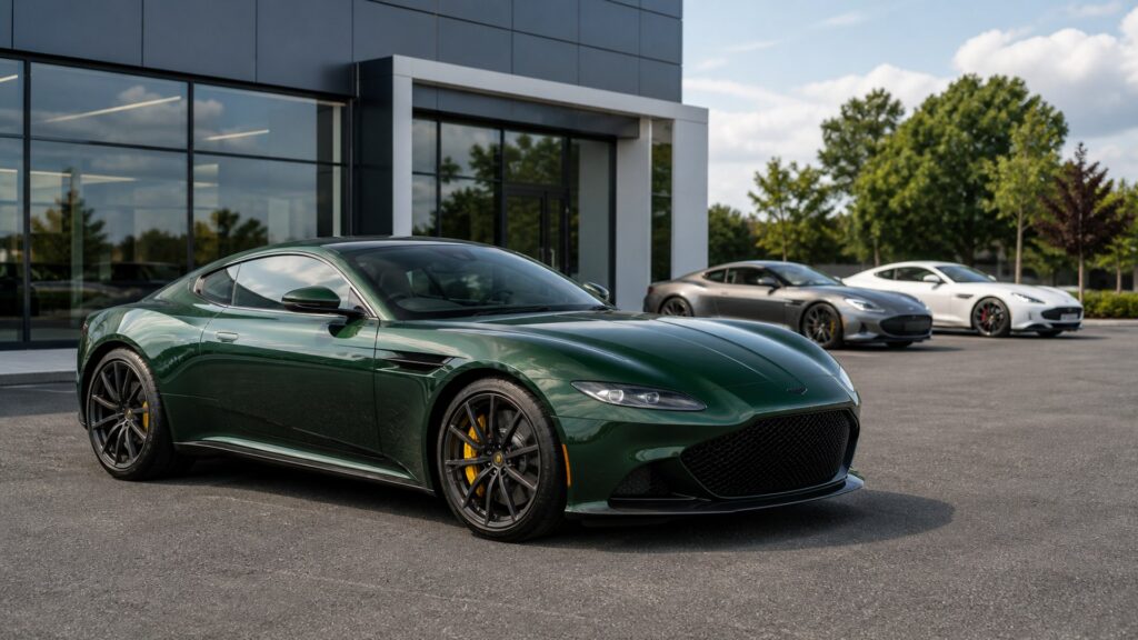 luxury performance cars shopping setup for new vehicle shopping with practical vehicle-focused details