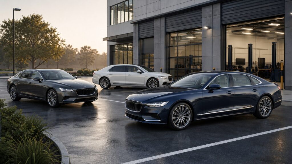 luxury sedans shopping setup for overall selection with practical vehicle-focused details