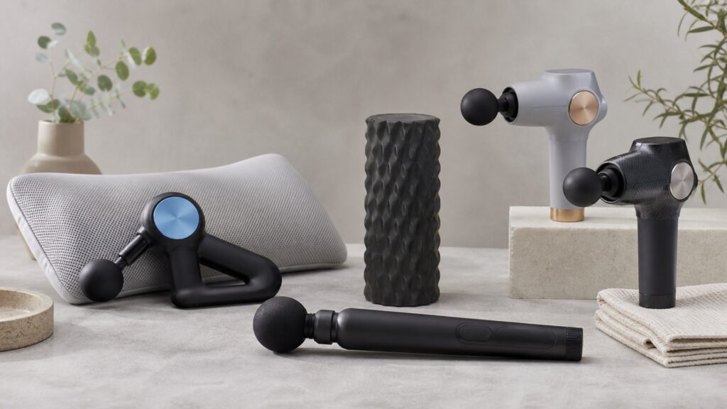 Unbranded massage therapy devices products arranged for a careful buying comparison
