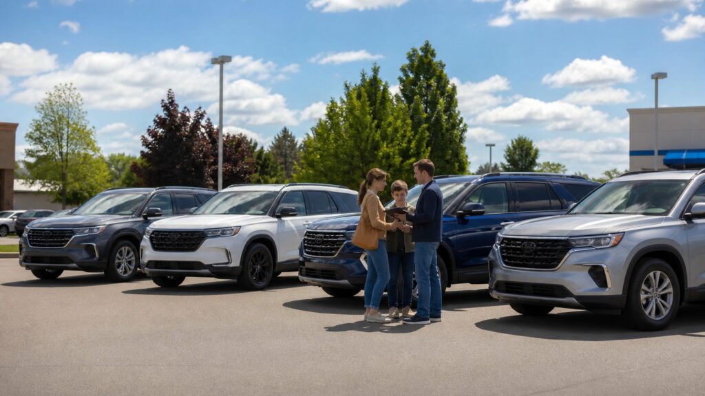 midsize suvs shopping setup for overall selection with practical vehicle-focused details