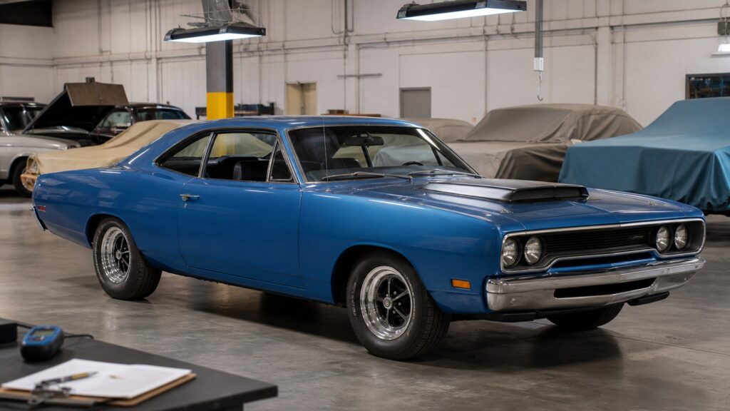 muscle cars shopping setup for resale value considerations with practical vehicle-focused details