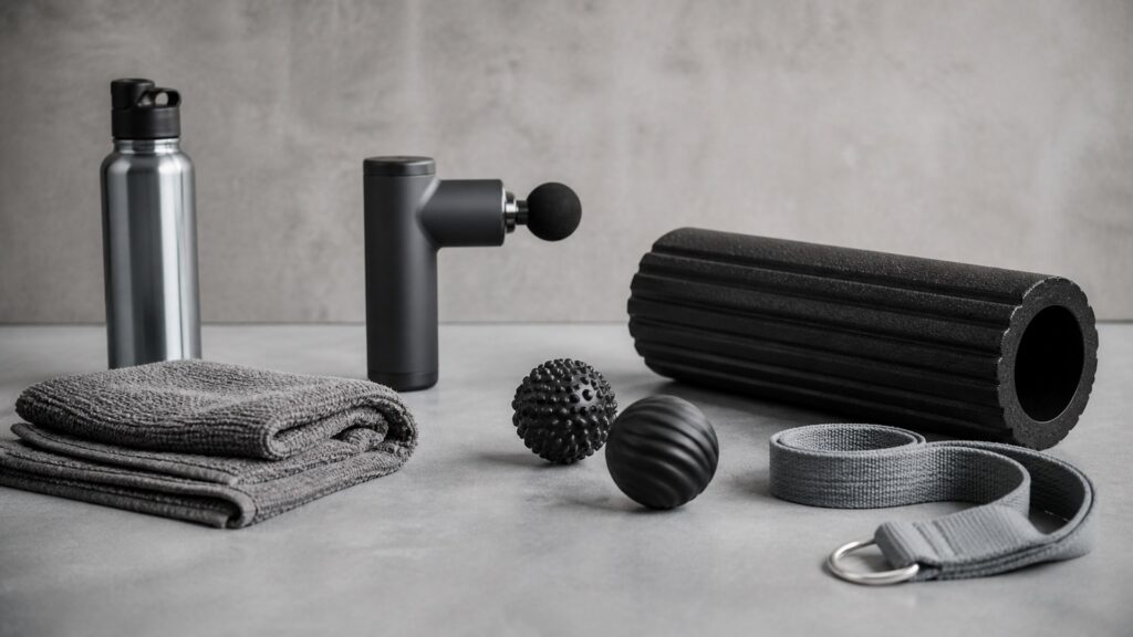 Unbranded muscle recovery tools products arranged for a careful buying comparison
