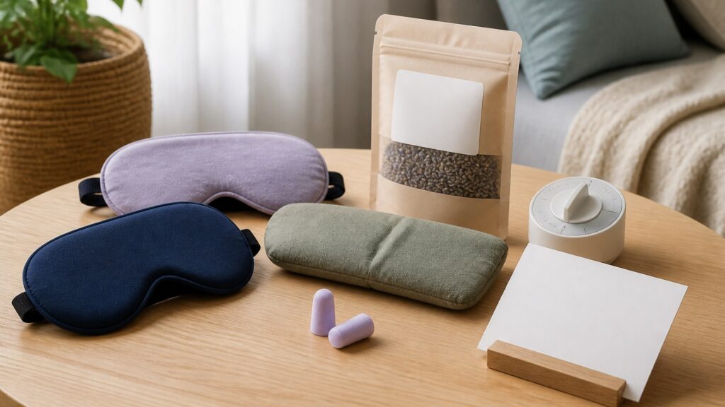 Unbranded natural sleep & relaxation products products arranged for a careful buying comparison