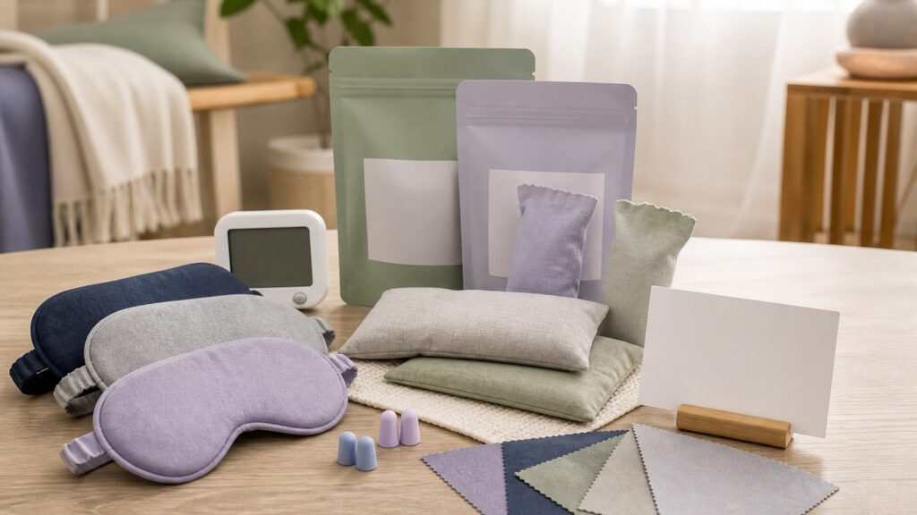 Unbranded natural sleep & relaxation products products arranged for a careful buying comparison