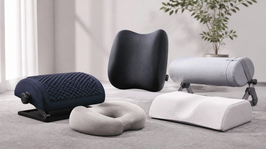 Unbranded neck & spine relief devices products arranged for a careful buying comparison