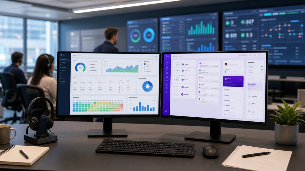 NICE CXone vs Talkdesk business comparison image