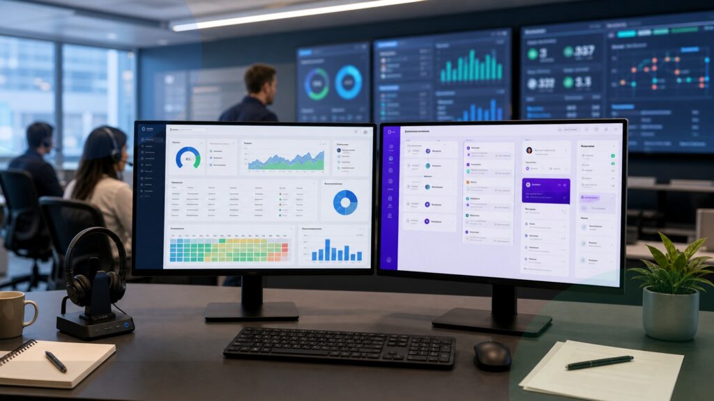 NICE CXone vs Talkdesk business comparison image