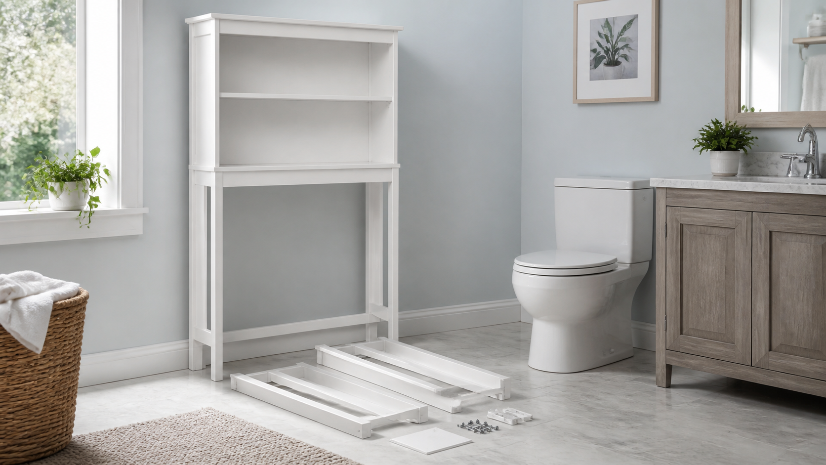 Over Toilet Storage