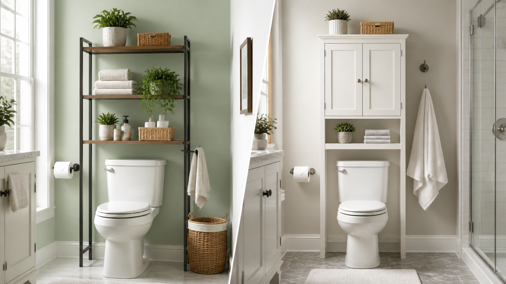 Over Toilet Storage