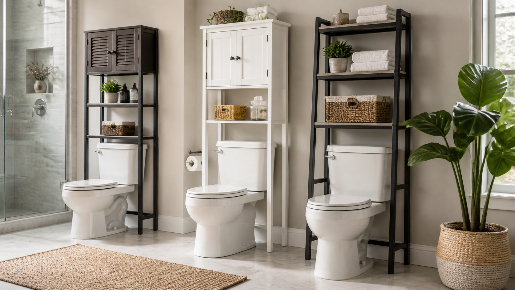 Over Toilet Storage